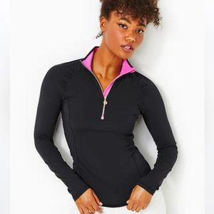 Lilly Pulitzer Justine half zip up 50+Spf